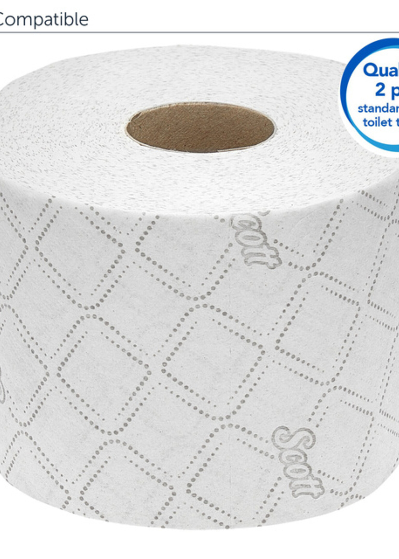 Scott Toiletpapier Scott Essential 2-laags 600vel wit 8517