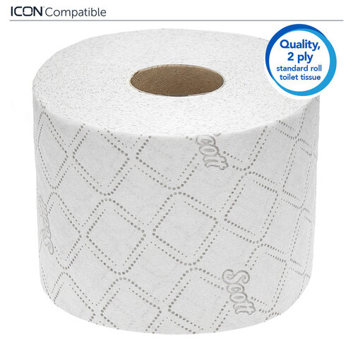 Scott Toiletpapier Scott Essential 2-laags 600vel wit 8517