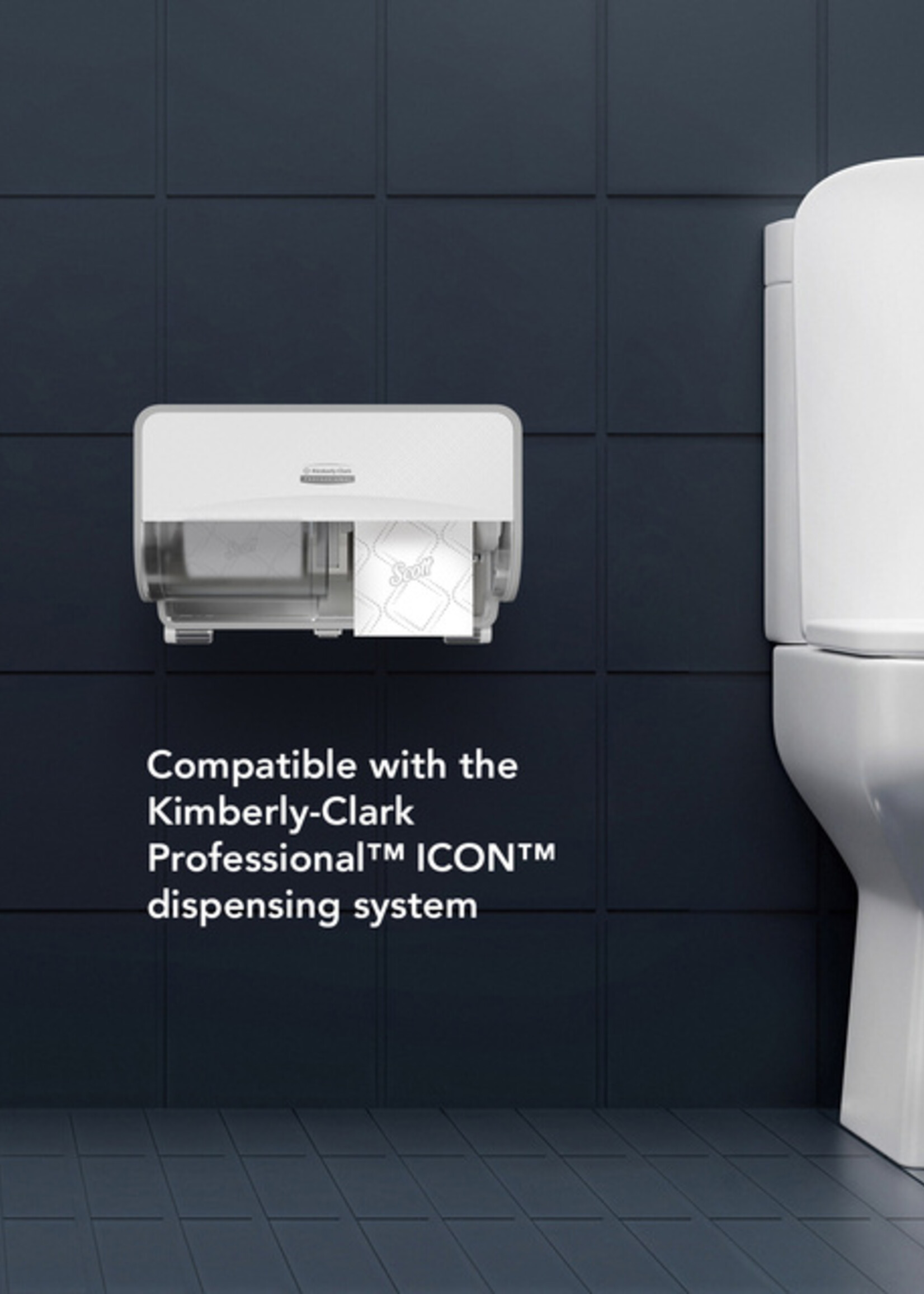 Scott Toiletpapier Scott Essential 2-laags 600vel wit 8517