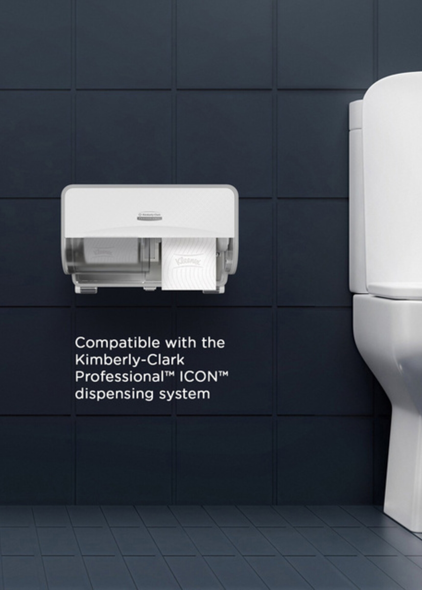 Kleenex Toiletpapier Kleenex 2-laags 600vel wit 8441