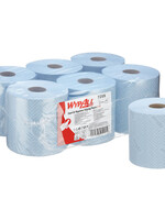 WypAll Rouleau d'essuyage  WypAll 7255 L10 1 épaisseur 19,5cmx304m 800 feuilles bleu