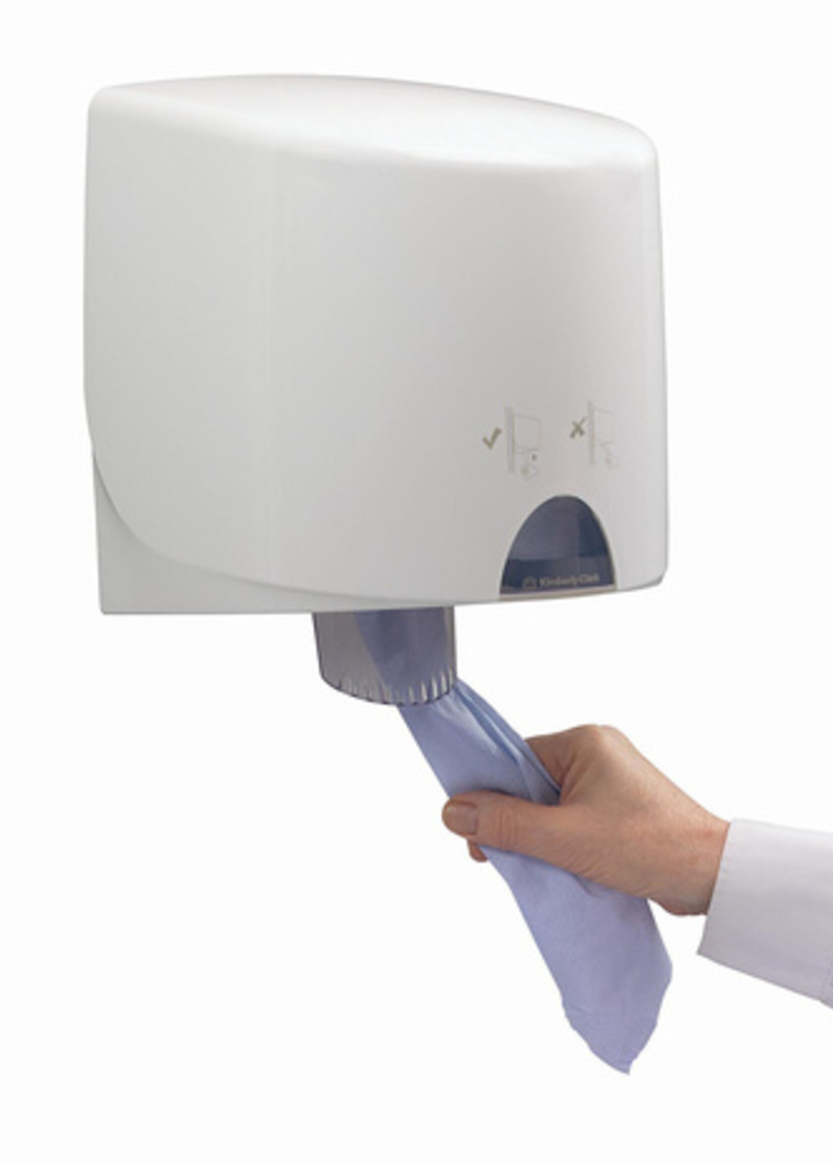 WypAll Rouleau d'essuyage  WypAll 7255 L10 1 épaisseur 19,5cmx304m 800 feuilles bleu