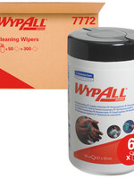 WypAll Reinigingsdoek WypAll geïmpregneerd 27x27cm 50vel per bus groen 7772