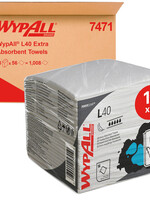 WypAll Poetsdoek WypAll L40 1-laags 304x317mm 18x56stuks wit 7471