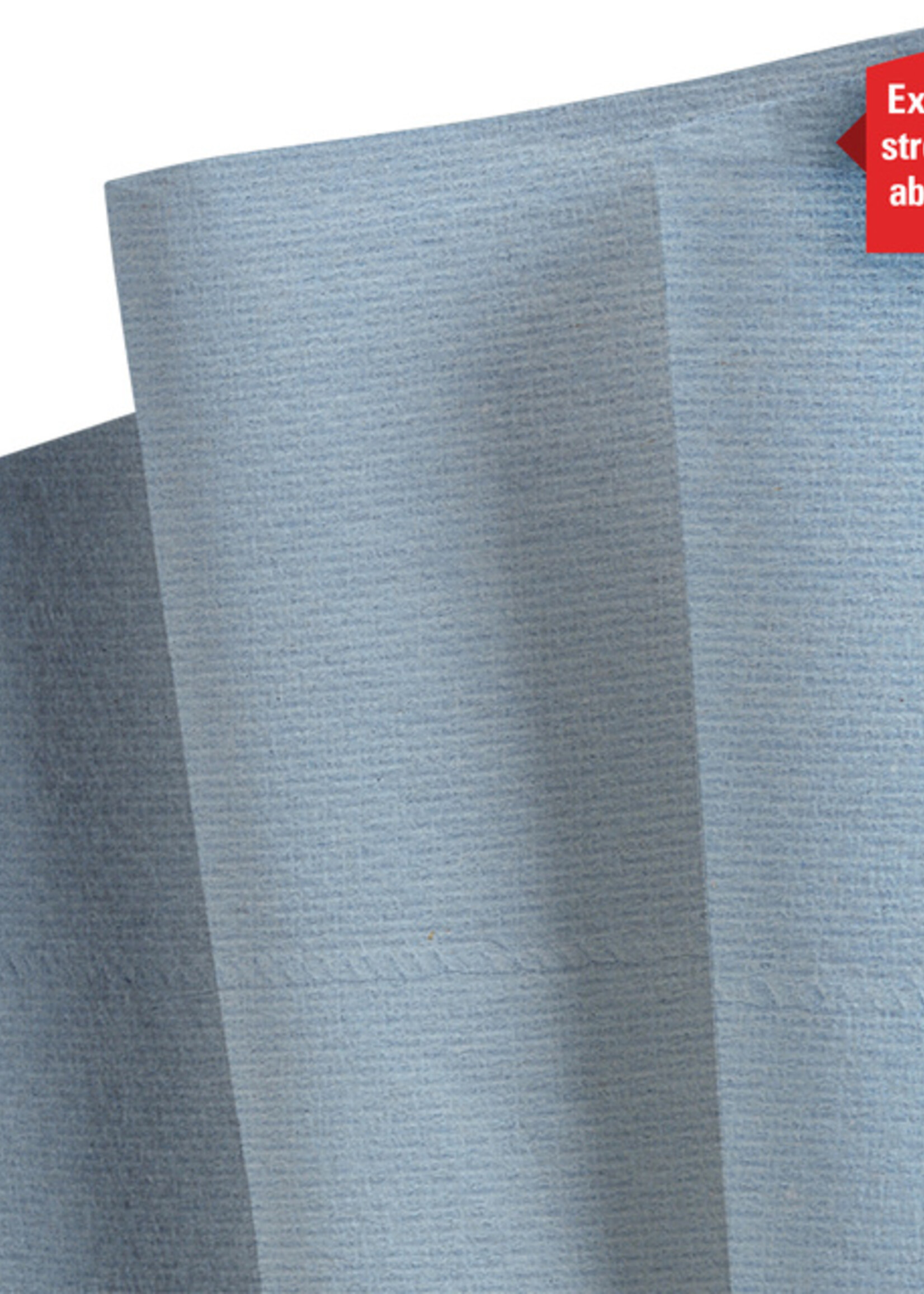 WypAll Poetsrol WypAll L20 2-laags 18,3cmx144m 380vel blauw 7302