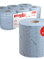 WypAll Essuyeur WypAll 7494 L10 1 épaisseur rouleau18,3cmx239m 630 feuilles bleu