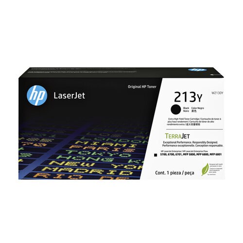 HP Cartouche toner HP W2130Y 213Y noir