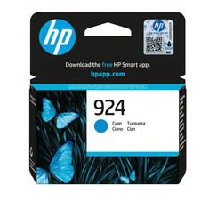 Cartouche d'encre HP 4K0U3NE 924 bleu