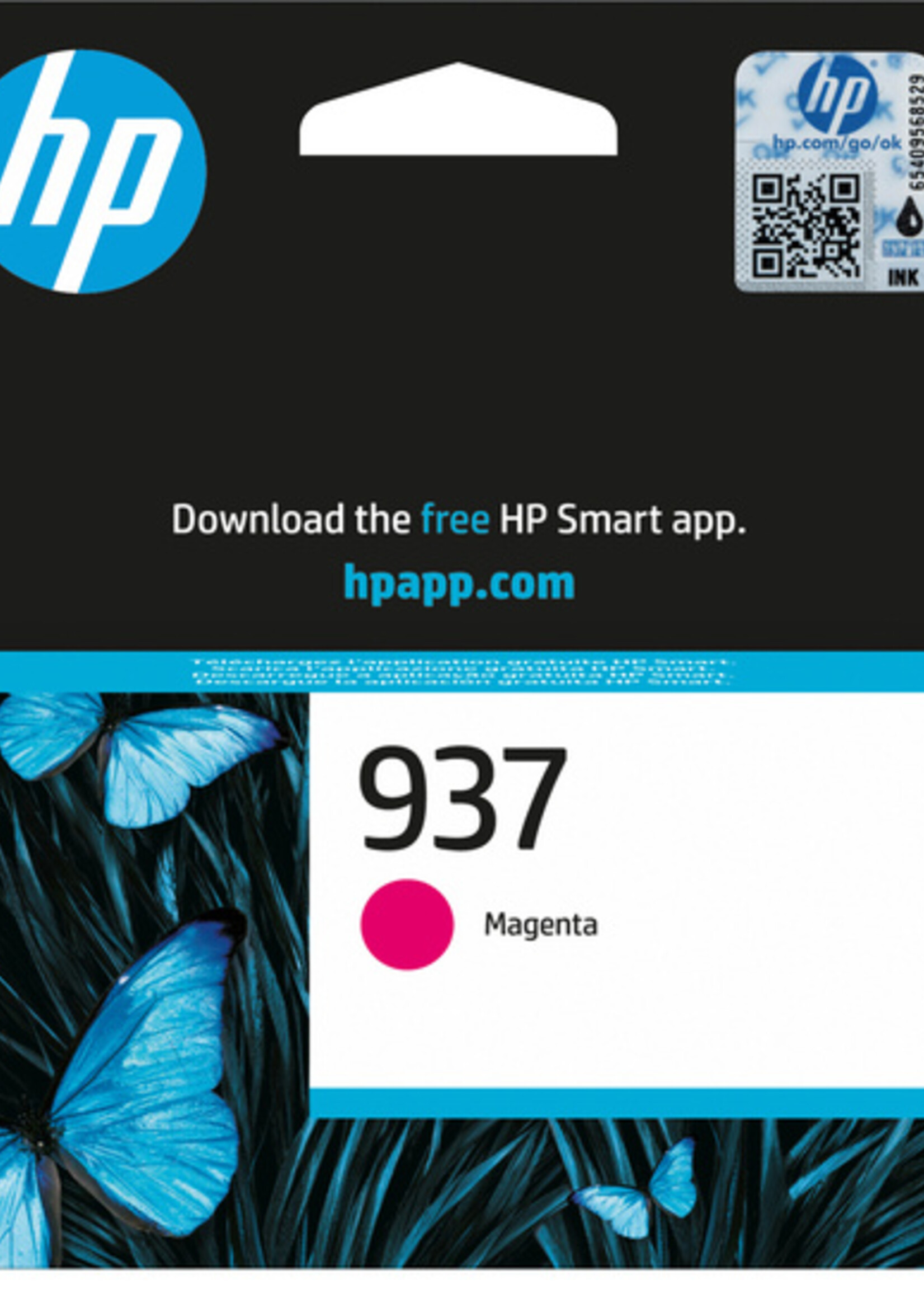 HP Cartouche d'encre HP 4K6W3NE 937 rouge