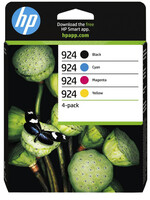 HP Cartouche d'encre HP 6C3Z1NE 924 noir + 3 couleurs