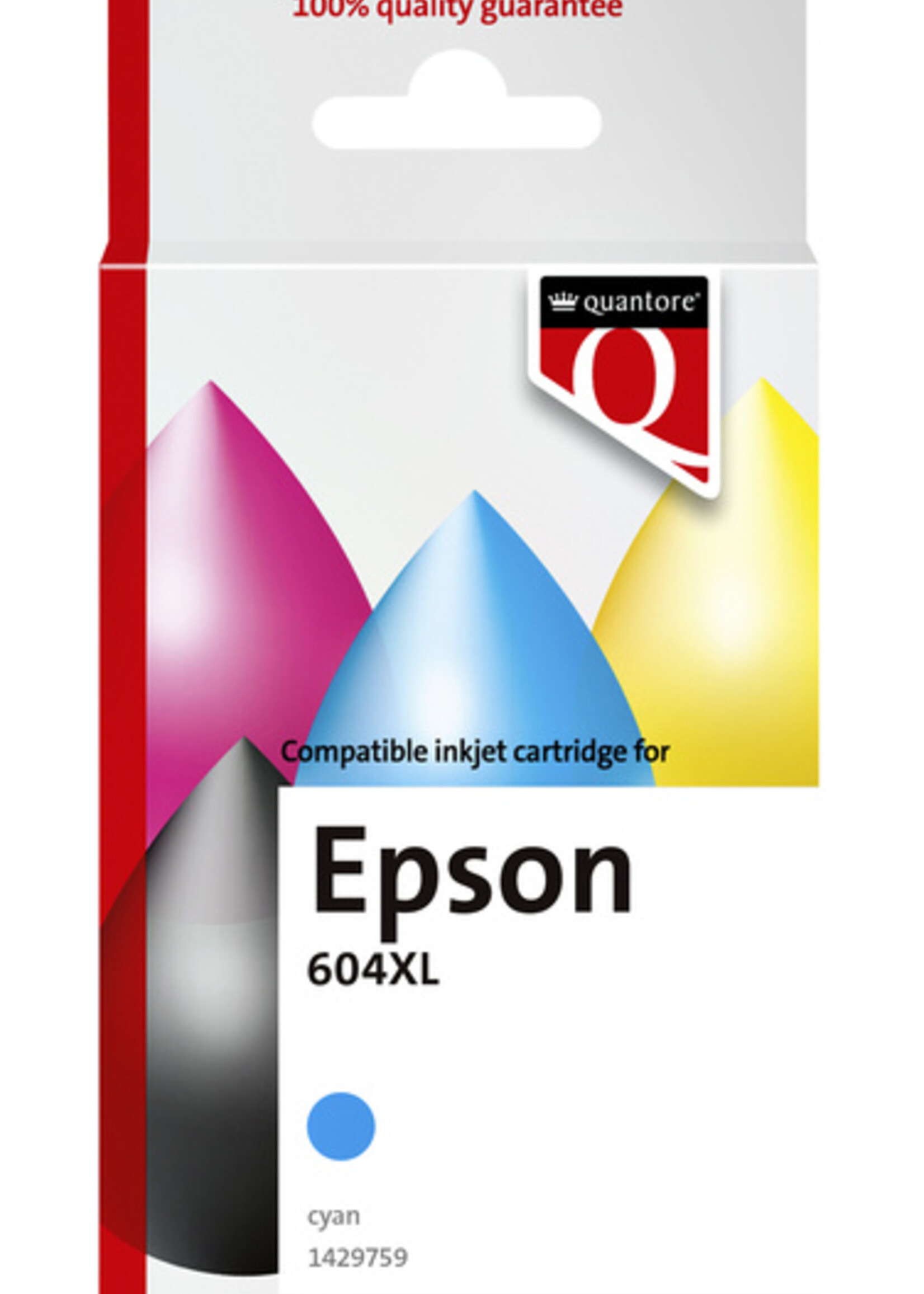 Quantore Inktcartridge Quantore alternatief tbv Epson 604XL T10H24 blauw