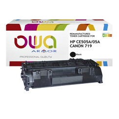 Cartouche toner OWA alternative pour HP CE505A noir
