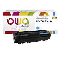 Cartouche toner OWA alternative pour HP CF411X bleu