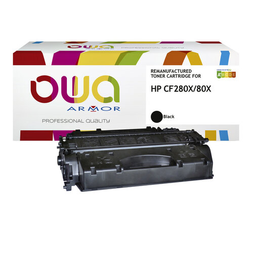 OWA (OAR) Cartouche toner OWA alternative pour HP CF280X bleu
