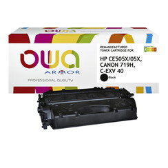 Cartouche toner OWA alternative pour HP CE505X noir