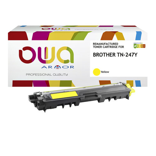 OWA (OAR) Cartouche toner OWA alternative pour Brother TN-247Y jaune