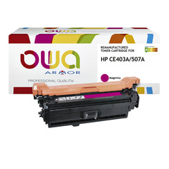 Cartouche toner OWA alternative pour HP CF403A rouge