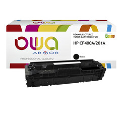 Cartouche toner OWA alternative pour HP CF400A noir