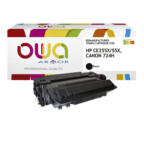 OWA (OAR) Cartouche toner OWA alternative pour HP CE255X noir