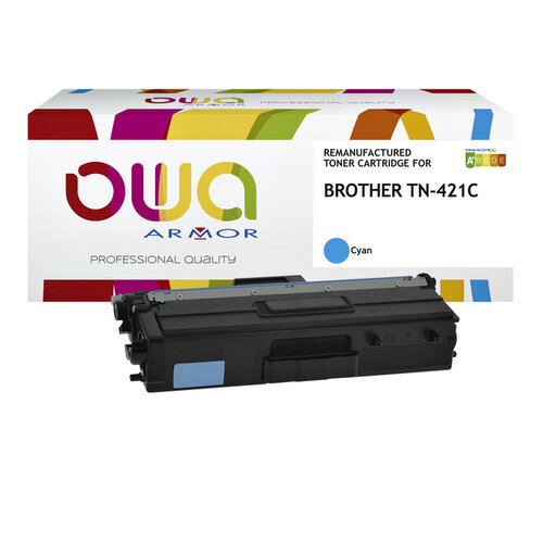 OWA (OAR) Toner OWA alternatief tbv Brother TN-421C blauw