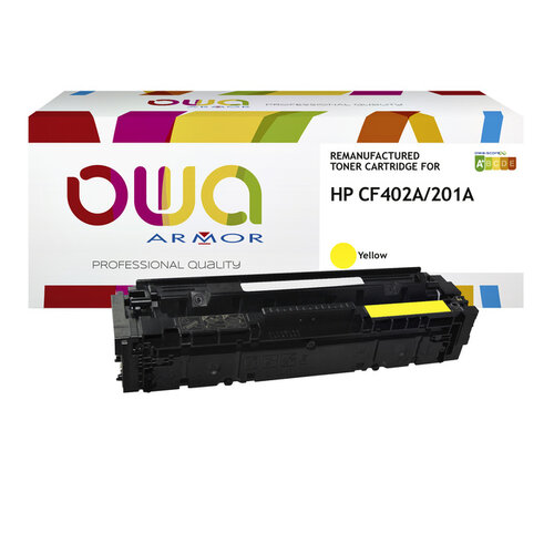 OWA (OAR) Cartouche toner OWA alternative pour HP CF402A jaune