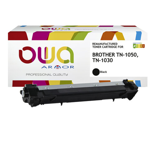 OWA (OAR) Toner OWA alternatief tbv Brother TN-1050BK zwart