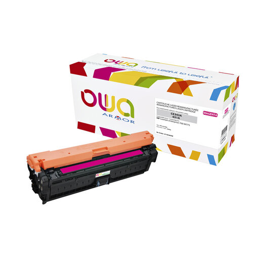 OWA (OAR) Cartouche toner OWA alternative pour HP CE343A rouge