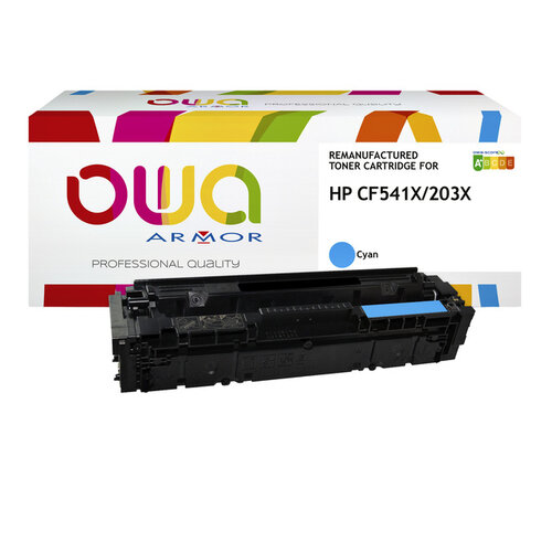 OWA (OAR) Tonercartridge OWA alternatief tbv HP CF541X blauw