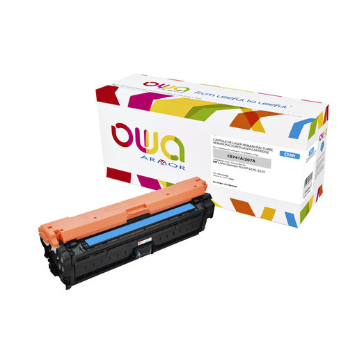 OWA (OAR) Cartouche toner OWA alternative pour HP CE741A bleu