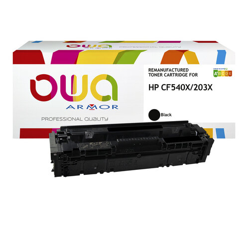 OWA (OAR) Cartouche toner OWA alternative pour HP CF540X noir