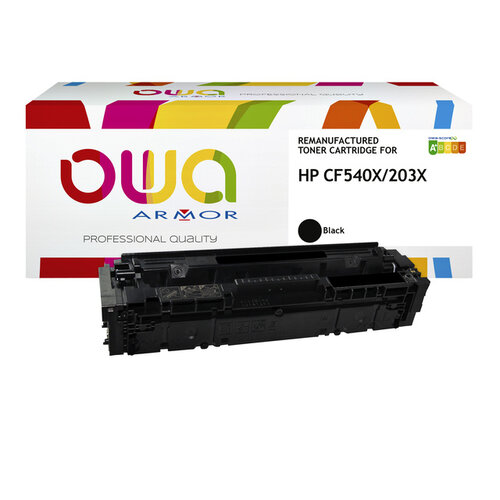 OWA (OAR) Tonercartridge OWA alternatief tbv HP CF540X zwart