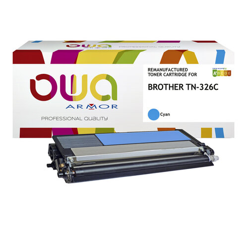 OWA (OAR) Toner OWA alternatief tbv Brother TN-326C blauw