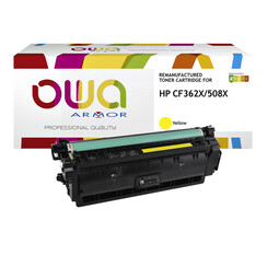 Cartouche toner OWA alternative pour HP CF362X jaune