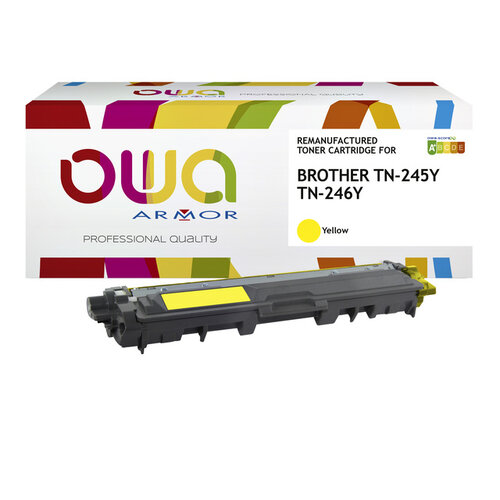 OWA (OAR) Toner OWA alternatief tbv Brother TN-245Y geel