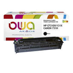 Cartouche toner OWA alternative pour HP CF210X noir
