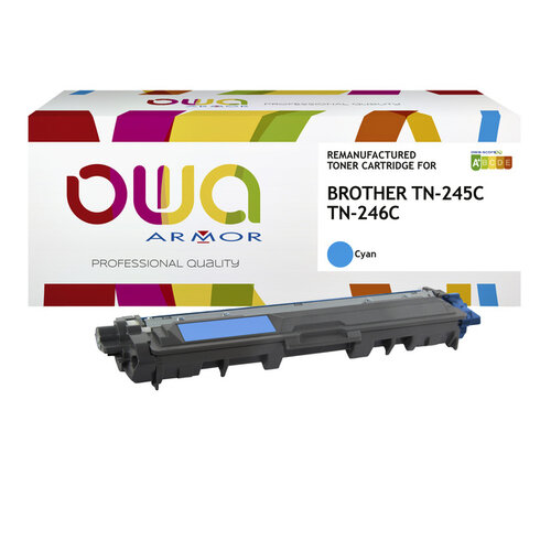 OWA (OAR) Toner OWA alternatief tbv Brother TN-245C blauw