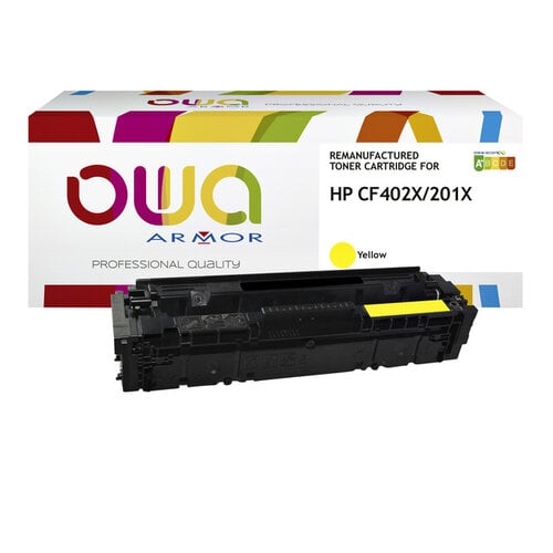 OWA (OAR) Cartouche toner OWA alternative pour HP CF402X jaune