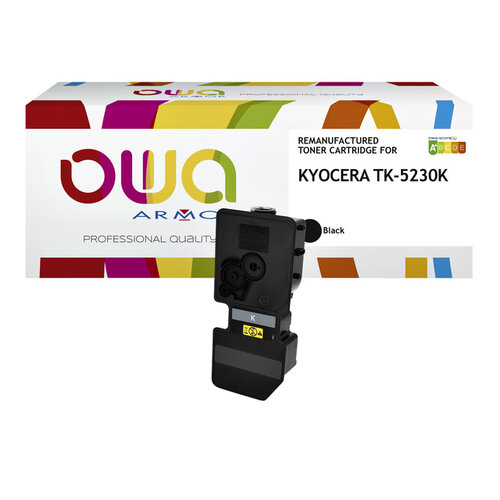 OWA (OAR) Toner OWA alternatief tbv Kyocera TK-5230K zwart