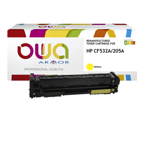 OWA (OAR) Cartouche toner OWA alternative pour HP CF532A jaune