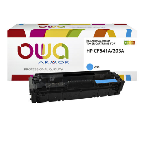 OWA (OAR) Tonercartridge OWA alternatief tbv HP CF541A blauw