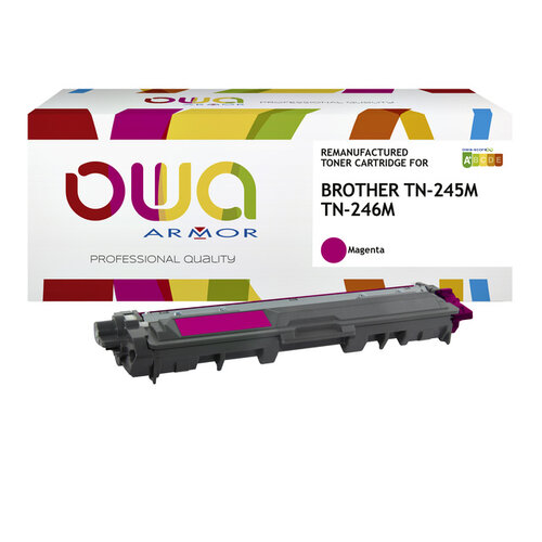 OWA (OAR) Toner OWA alternatief tbv Brother TN-245M rood