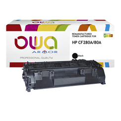 Cartouche toner OWA alternative pour HP CF280A noir