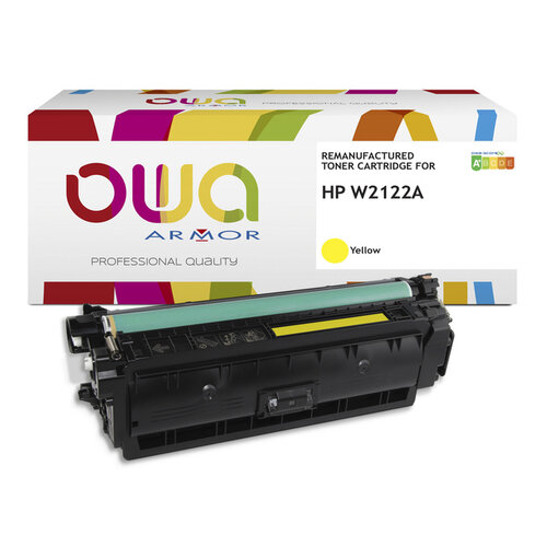 OWA (OAR) Tonercartridge OWA alternatief tbv HP W2122A geel