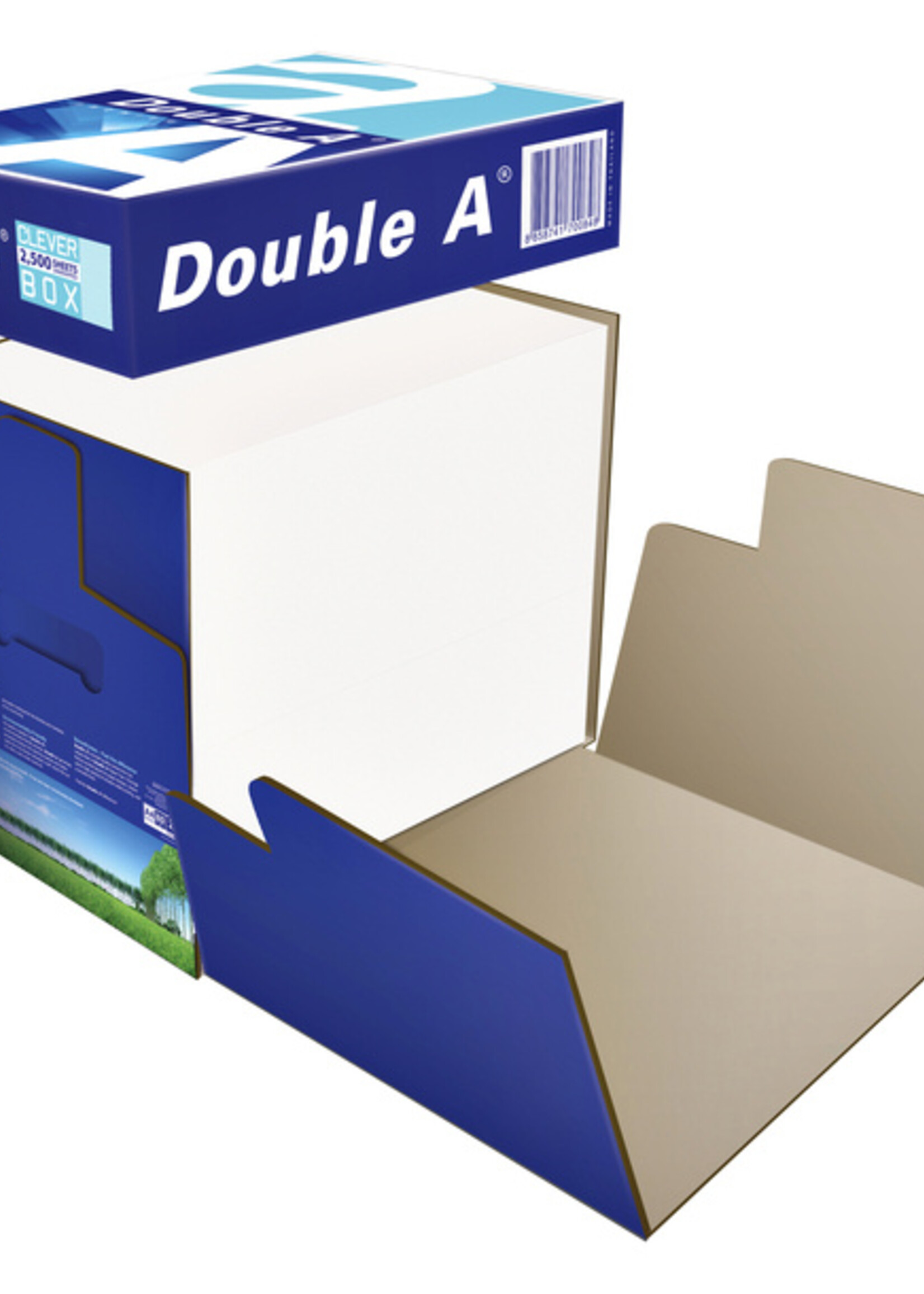 Double A Kopieerpapier Double A Premium Nonstop A4 80gr wit 2500vel