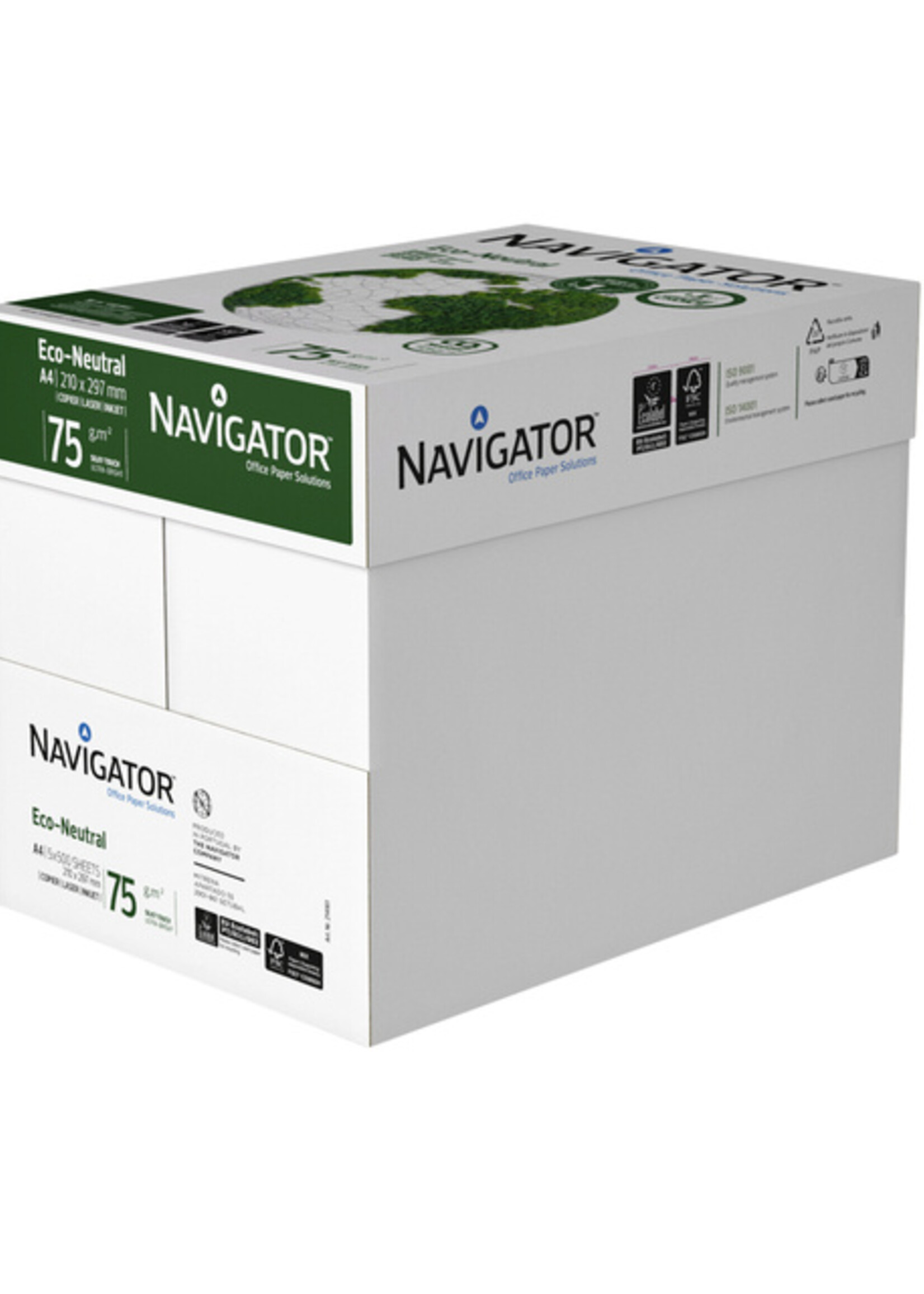 Navigator Papier copieur Navigator Eco-Neutre A4 75g blanc 500 feuilles