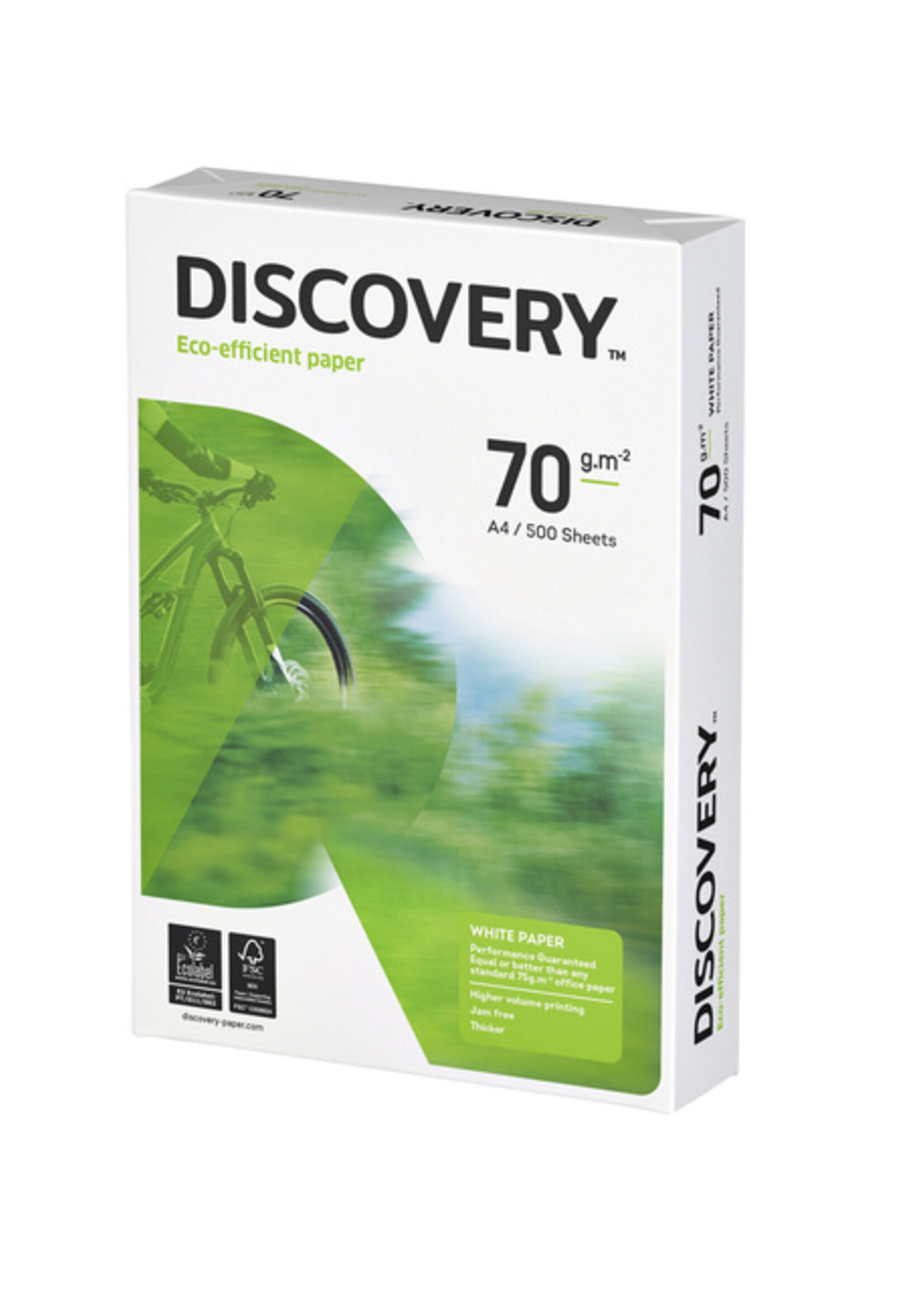 Discovery Papier copieur Discovery A4 70g blanc 500 feuilles