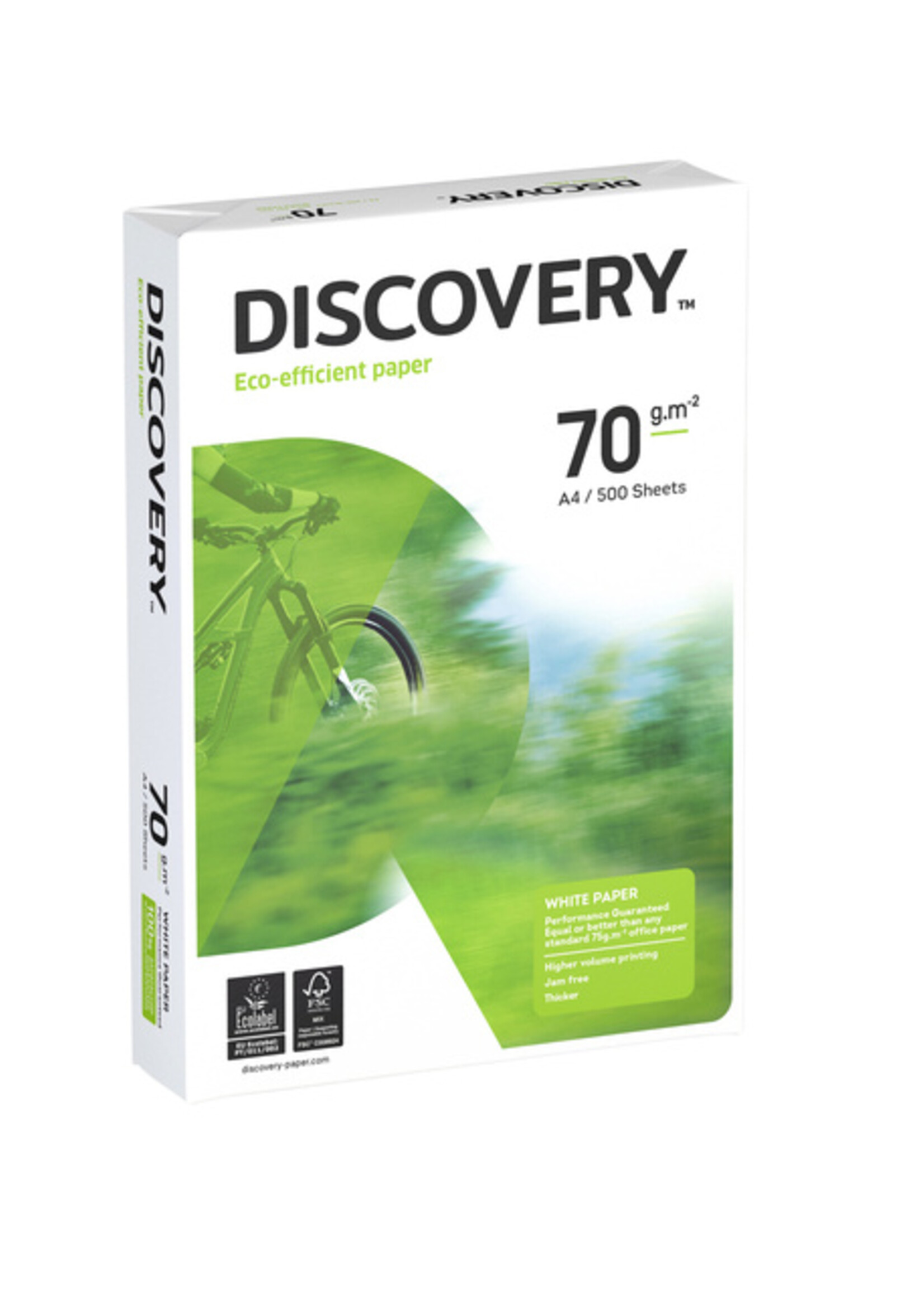 Discovery Papier copieur Discovery A4 70g blanc 500 feuilles