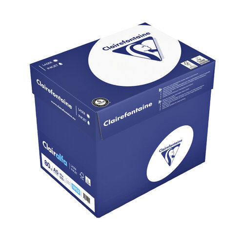 Clairefontaine Papier copieur Clairefontaine Clairalpha A5 80g blanc 500 feuilles