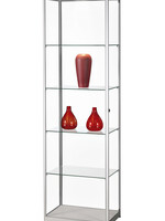 Sdb Vitrine SDB MPC-600 LED gris 600x400x2000mm