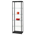 Sdb Vitrine SDB MPC-600 LED noir 600x400x2000mm